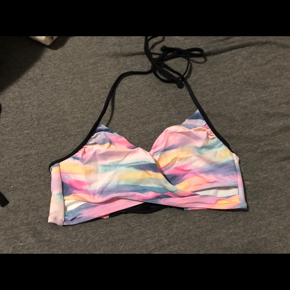 PINK VS swim top